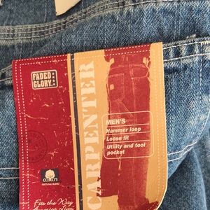 Faded Glory Men's Relaxed Blue Jeans